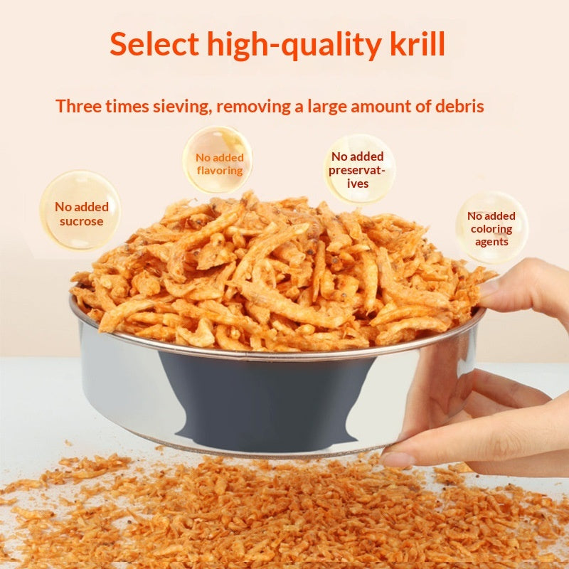 Freeze-Dried Pet Treats Antarctic Krill Nutrition Snack
